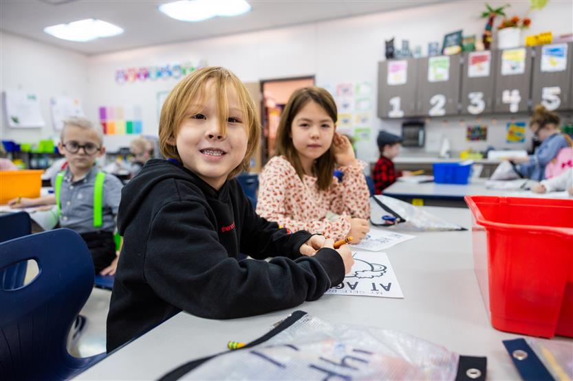 Jordan Elementary students celebrate the 100th day of school